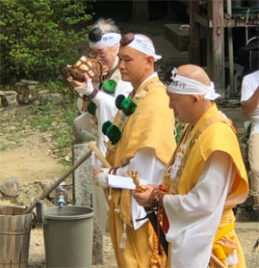 大柴燈護摩供写真２